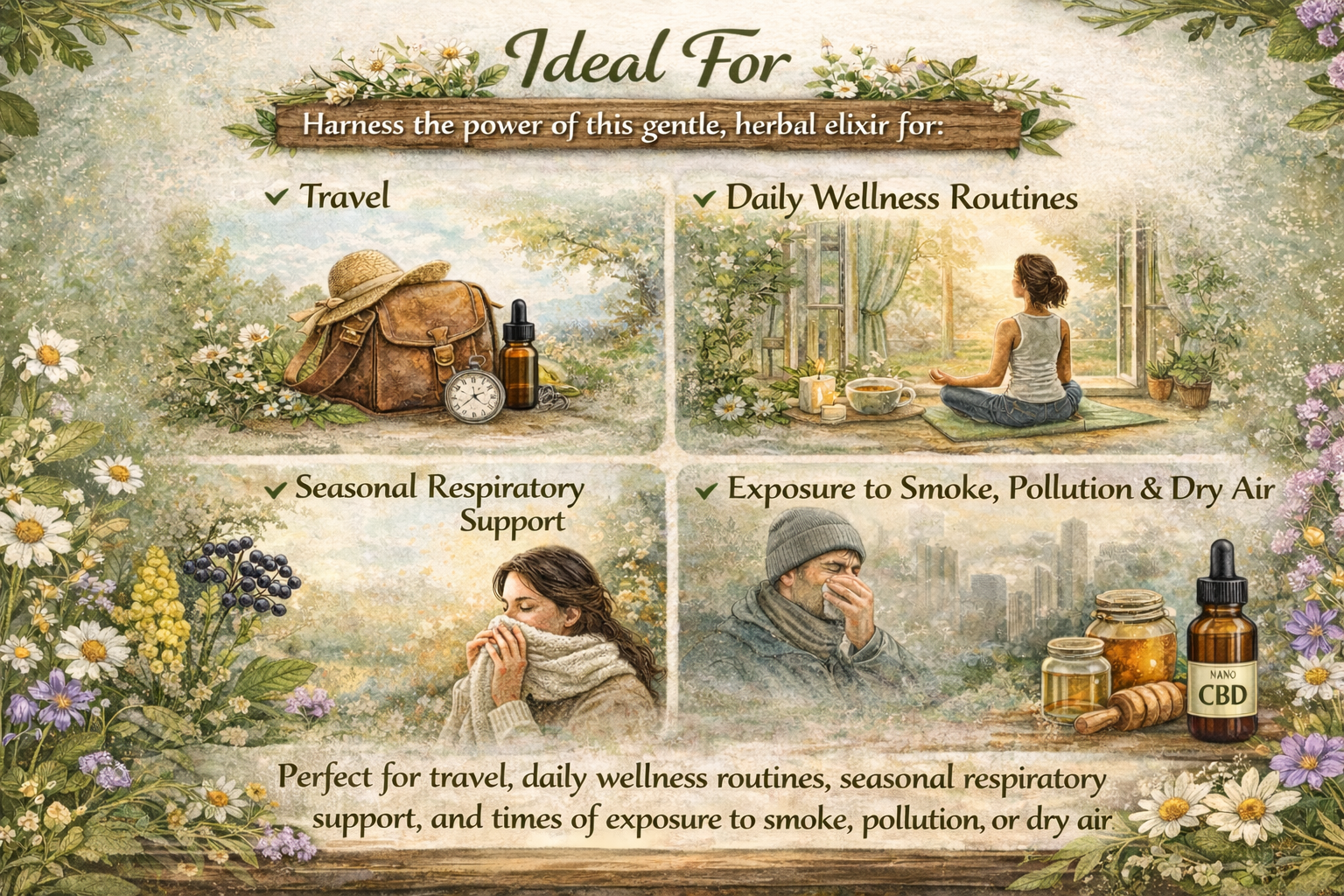 Respiratory Support Elixir